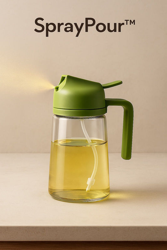 SprayPour™ – 500ml 2-in-1 Oil Dispenser
