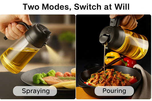 SprayPour™ – 500ml 2-in-1 Oil Dispenser